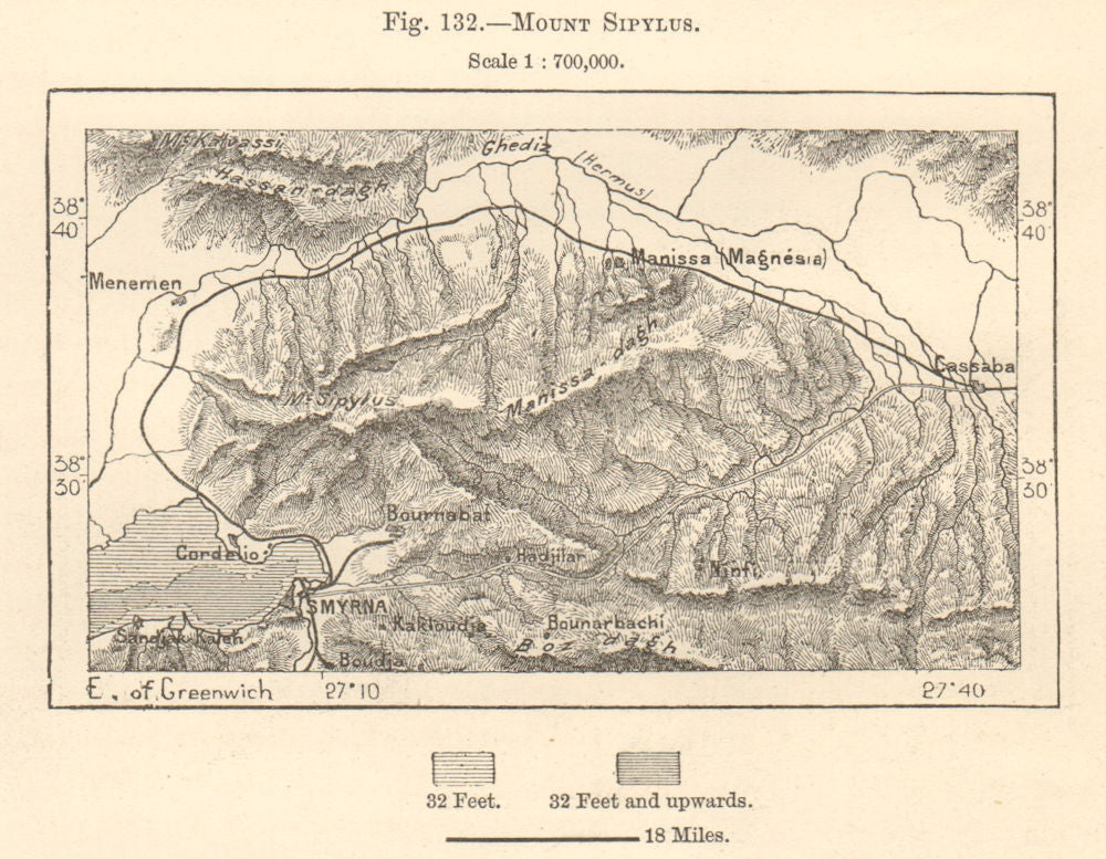 Mount Yamanlar & Izmir (Smyrna).